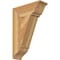 Ekena Millwork Traditional Traditional Rough Sawn Bracket, Western Red Cedar, 6"W x 18"D x 26"H BKT06X18X26TRA01RWR - alternate 1